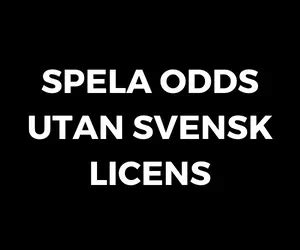 odds utan svensk licens